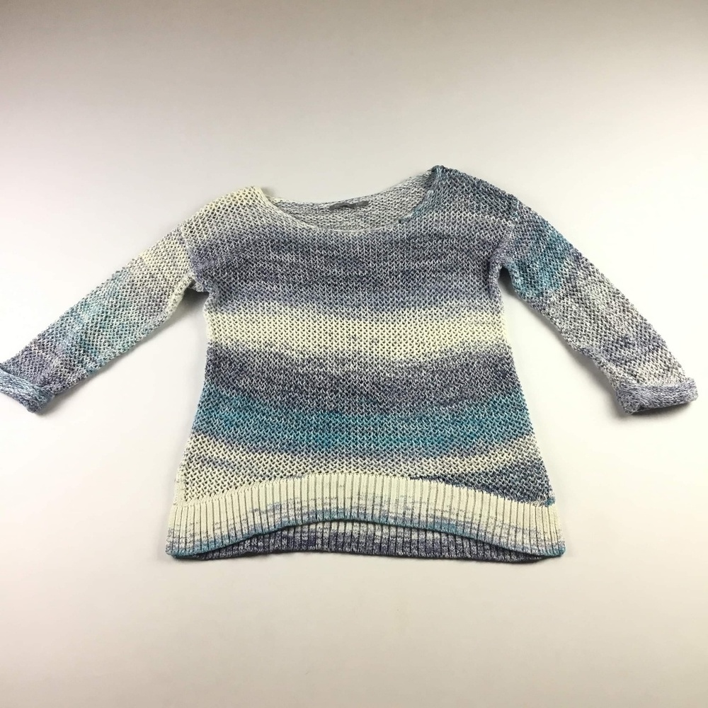 Rubbish Ombre Open Knit Sweater
